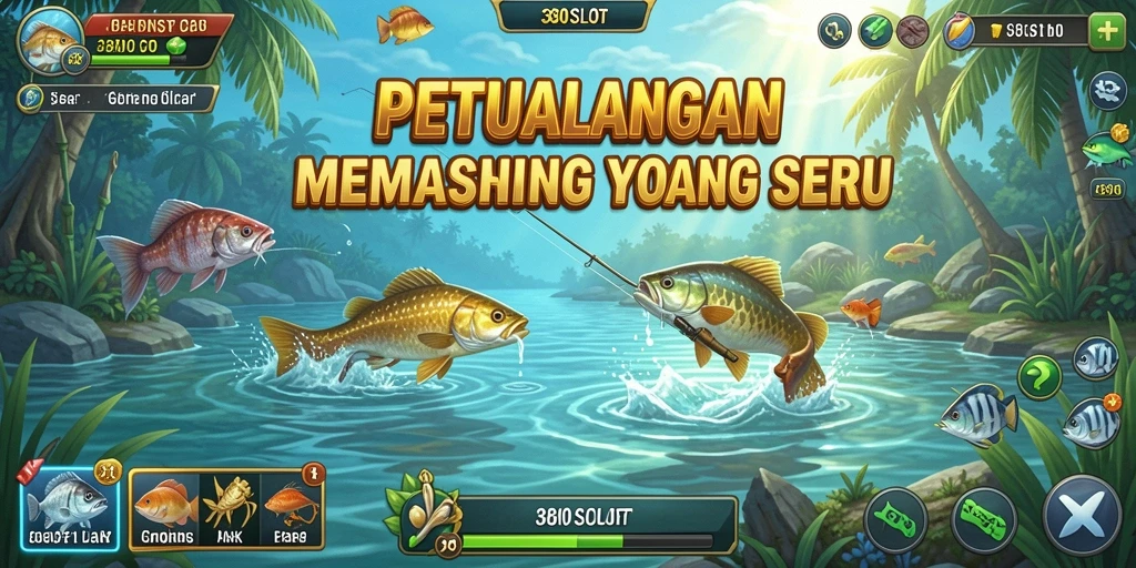 Tampilan gameplay memancing yang menarik di 380SLOT.