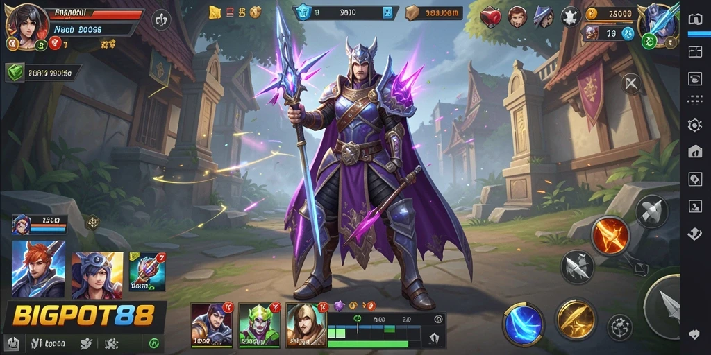 Tampilan gameplay yang menarik dari BIGPOT88.