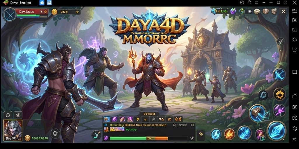 Skrinsut gameplay DAYA4D yang menegangkan dan penuh aksi.