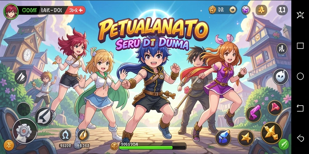 Tampilan gameplay menarik dari FOMOTOTO yang penuh aksi.