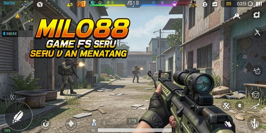 Tampilan gameplay seru dari MILO88 yang penuh aksi.