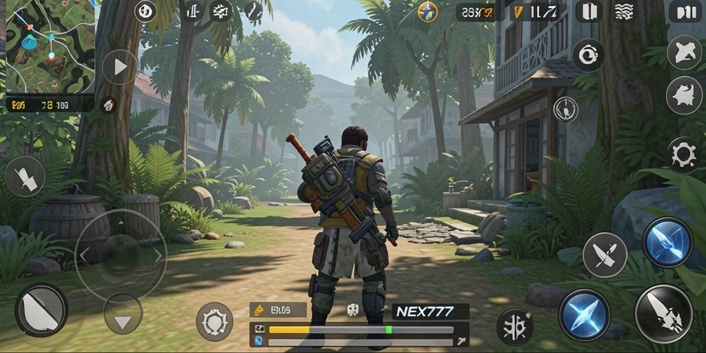 Screenshot gameplay NEX777 menampilkan pengalaman simulasi yang mendalam.