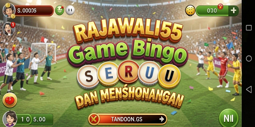 Tampilan gameplay seru RAJAWALI55 saat bermain Bingo.