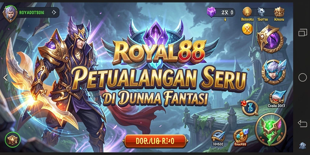 Tangkapan layar menampilkan aksi pertarungan epik di <strong>ROYAL88</strong>.