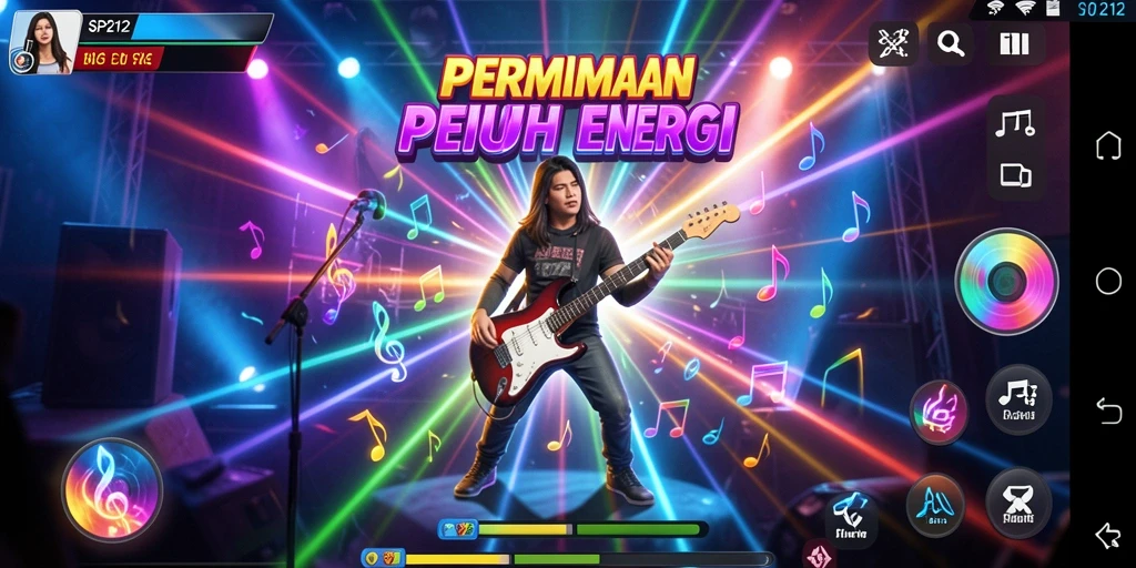 Tampilan gameplay SP212 yang seru dan penuh warna.