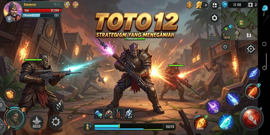 Tampilan gameplay menegangkan di TOTO12 dengan strategi yang mendebarkan.